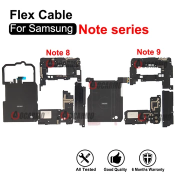 1Set Para Samsung Galaxy Note 8 Note9 NFC, Carregamento sem Fios da Bobina E do Altifalante de Sinal de Antena da placa-Mãe Substituição da Tampa