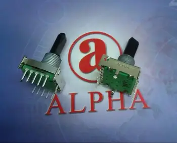 2PCS/MONTE Taiwan ALFA Alfa SR1712F rotação interruptor de banda, de 5 de barracas, comprimento do eixo de 20MM, duas fileiras, com 10 pés