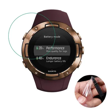 3pcs Soft Claro Smartwatch Película de Proteção proteção (Não de vidro) Para Suunto 5 Suunto5 GPS Esporte de Exibição do Relógio Protetor de Tela Tampa