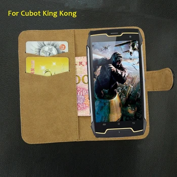 6 Cores Cubot King Kong Caso De Couro Vintage Exclusivo De Luxo Retrô De Proteção Cubot King Kong Tampa Do Telefone De Crédito