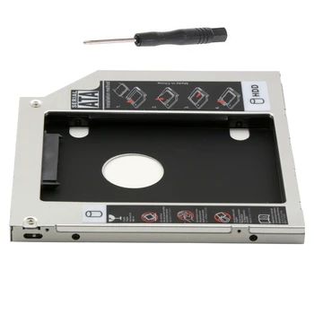 9.0 mm 2ª Unidade de disco Rígido SSD HDD Óptico Caddy Adaptador Para Acer Aspire ES1-522 ES1-523 524 531 533 571 711