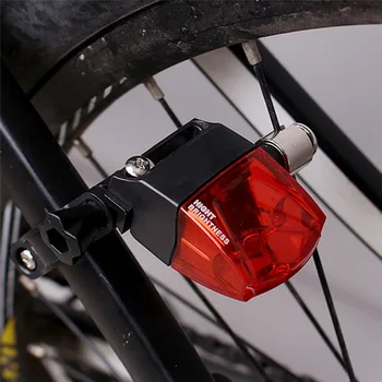 Bicicleta Aviso De Lanterna Traseira Poder Magnético Gerar Segurança Lanterna De Indução Luz Traseira Impermeável Luzes Traseiras De Bicicleta
