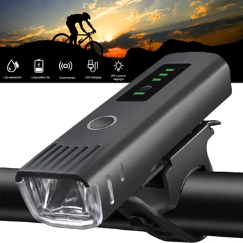 Bicicleta, Bicicleta de Frente E Traseira, Luz de Farol Recarregável USB Impermeável LED Lâmpada MTB Bicicleta Equitação Lanterna Acessórios de Moto