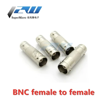 BNC em linha reta através da cabeça de fêmea para fêmea adaptador de monitor Q9 para conector conector do cabo de vídeo