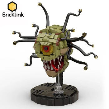 Bricklink Idéias Jogo da Monster Dungeonsed e Dragões Espectador MOC Modificação 76205 Conjunto de Blocos de Construção de Brinquedos Para crianças de Presente
