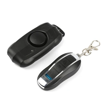 Carregamento USB Controle Remoto sem Fio Alarme de Vibração de Bicicleta Moto Carro Elétrico do Veículo Alarmes de Segurança Para a Home do Alarme do Sensor