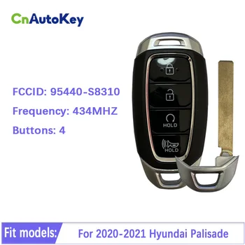 CN020162 Para 2020-2021 Hyundai Palisade 4-Botão Smart Key Número de Peça 95440-S8310 TQ8-FOB-4F19