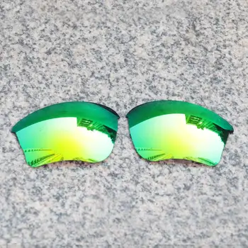 E. O. S Polarizada Avançado de Substituição de Lentes para Oakley Half Jacket XLJ Óculos de sol - Verde Esmeralda Polarizada Espelho