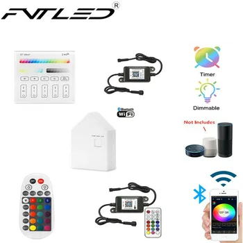 FVTLED wi-FI Smart Ponte/Led RGBW Luzes do Controlador de RF Bluetooth Malha RGB+CCT Painel de Toque para FVTLED Série de Luzes