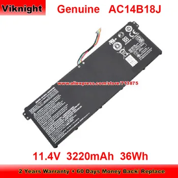 Genuíno AC14B18J Bateria AC14B8K para Acer Aspire 3 A315-55 G 315-51-35Z3 Es1-331 ES1-523-88-4 ES1-533-P8Y7 11.4 V 3220mAh 36Wh