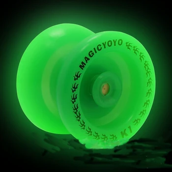 Magia yoyo K1 luminosa profissional yo-yo personalizada plástica multi-cor yo-yo crianças brinquedos clássicos