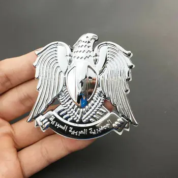 Metal Eagle Hawk Totem De Auto Carro Tronco Traseira Emblema Emblema Adesivo Motocicleta Decalque