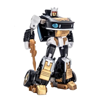 Newage NA Jazz H2G 8cm de Transformação de uma Figura de Ação Gunpla Deformável Robô super-Herói Brinquedos de Plástico Figma Bonecos de Bolso Mini Guerra