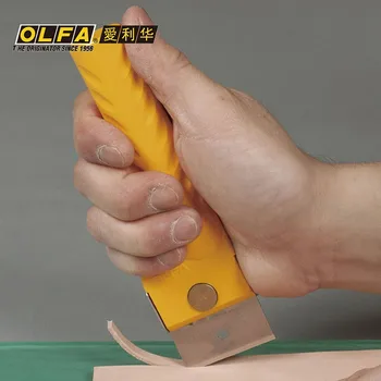 OLFA Japão importou raspador para vidro de corte de couro faca cortando a faca de lâmina dupla disponíveis BTC-1 lâmina de aço Inoxidável BTB-1