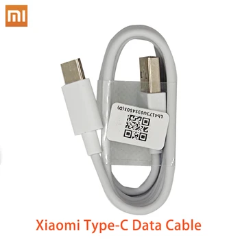 Original Xiaomi-Tipo c Cabo de Dados USB de Carregamento Rápido de Dados de Arame Para XIAOMI 5 6 8 9 9SE Nota 3 10 A2 A3 Lite F1 Redmi Nota 8 Pro