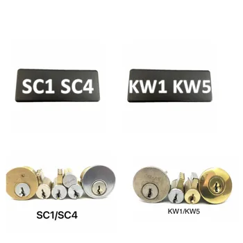 PICARETA SC1 KW1 SC4 KW5 Bloqueios 2 em 1 ferramenta de Pic--k&Decodificador Civil Serralheiro Ferramenta