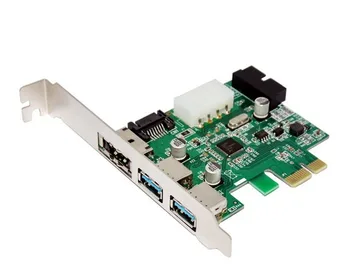 Poder Sobre eSATA eSATAp II e USB 3.0 USB3.0 a PCI E PCI Express Card w/ placa-Mãe de 20 pinos