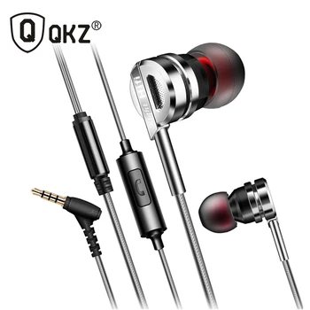 QKZ DM9 Fone de ouvido de Ir Pro Fone de ouvido Micro Anel de ouvido in-ear Fone de ouvido de Alta Resolução, som de voz fone de ouvido auriculares audifonos
