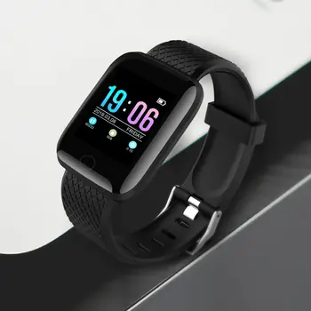 Quente Novo 116 Além De Smart Watch 1,3 Polegadas, Ecrã A Cores Tft Rastreador Inteligente Relógio Impermeável Esportes Actividade De Fitness Para Mulheres, Homens
