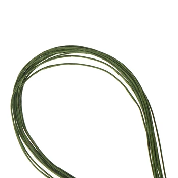 Verde 12pcs/monte 60cm Fio do Ferro de Plástico Florista Stub Hastes Florais Fio de Casamento, Buquê de Noiva de Artesanato Decoração