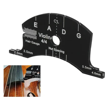 Violino Pontes Multifuncional Molde Modelo 4/4 Violino Pontes De Reparação Ferramenta De Referência Braço Raspador De Ferramenta Para Tomada De