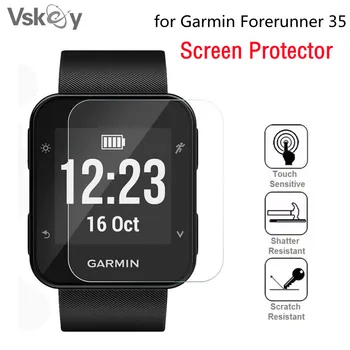 VSKEY 3PCS Smart Watch Protetor de Tela para Garmin Forerunner 35 F35 Vidro Temperado Anti-risco Película Protetora