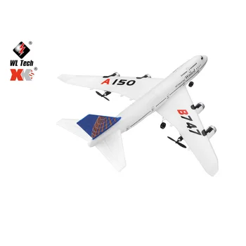 WL brinquedos XK A150 RC Avião Airbus B747 Modelo de Avião de RC de Asa Fixa, 3CH EPP 2,4 G de Controle Remoto RTF Avião de Brinquedo Para crianças presente