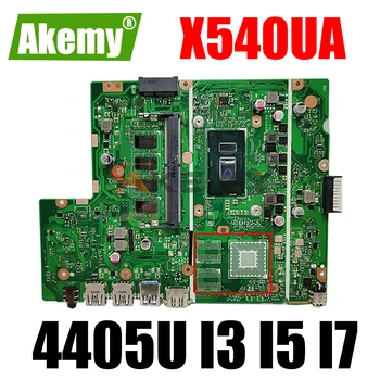 X540UA X540UV Notebook placa-mãe 8GB de RAM I3 I5 I7 6º 7º 8º Gen 4405U CPU para ASUS X540UBR X540UB X540U Laptop placa-Mãe
